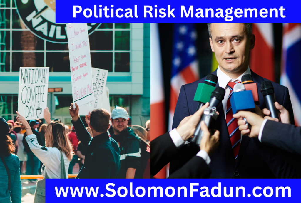 Political risk management